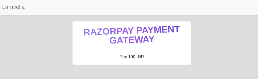 laravel-razorpay-payment-form